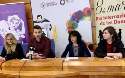 El Ayuntamiento presenta un programa en torno al 8 de Marzo en colaboración con entidades del Vendrell