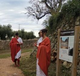 Nuevas rutas teatralizadas por la Vía Augusta