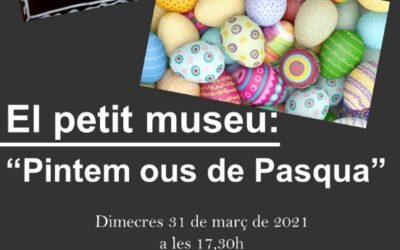 Activitats del Museu Deu per Setmana Santa