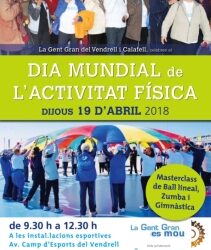 La gent gran del Vendrell i de Calafell celebraran conjuntament el Dia Mundial de l’Activitat Física