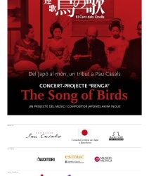 L’Auditori Pau Casals acull dissabte el Concert-Renga "The song of birds"