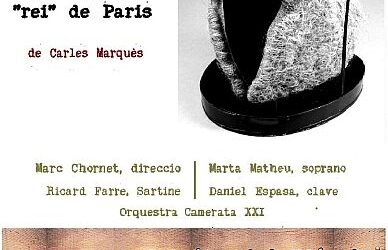 L’Auditori continua el Cicle +Músiques amb la història de Sartine, el rei de París