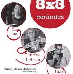 Tallers de ceràmica a càrrec dels darrers guanyadors de la Biennal de Ceràmica del Vendrell