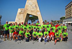 El Vendrell i les seves platges acullen el II Nordic Walking Meeting