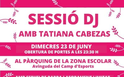 Verbena de San Juan con la DJ Tatiana Cabezas