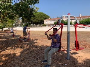 Se instala un nuevo parque de salud en el Francàs