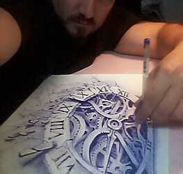 Darrers dies de l’exposició de dibuixos amb bolígraf del Museu Deu