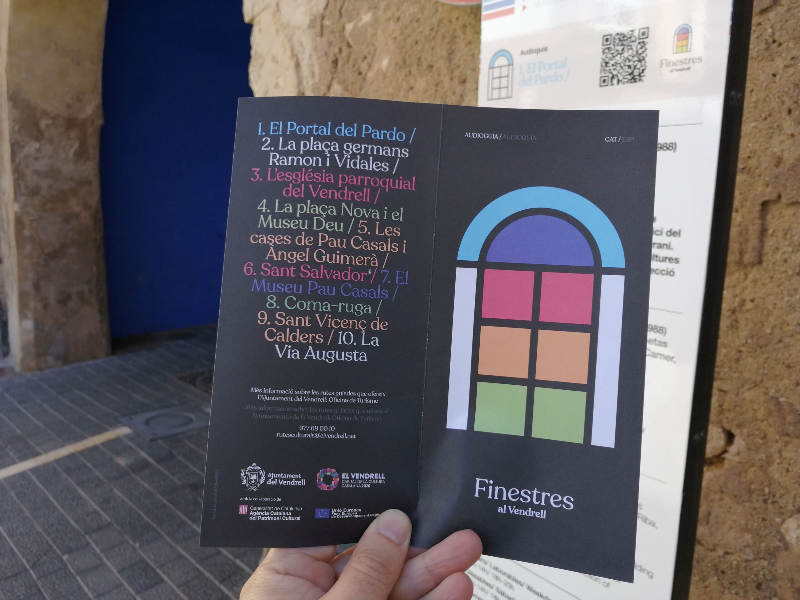 Las Jornadas Europeas de Patrimonio han arrancado hoy en el Vendrell con la puesta en funcionamiento de la app-web Ventanas al Vendrell