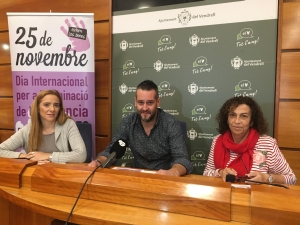 El Vendrell conmemora el Día Internacional para la eliminación de la violencia contra las mujeres