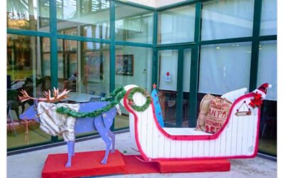 Photocall navideño para la inclusión en el Museo Deu