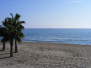 Set up from the beaches ofVendrell