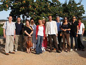 Italian journalists visit the Vendrell