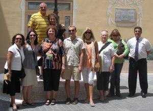 Touristic operators of Los Angeles visit the Vendrell