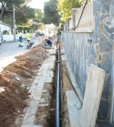 Aguas de Tomoví termina las obras de mejora de la charcha de abastecimiento de agua en Coma-ruga
