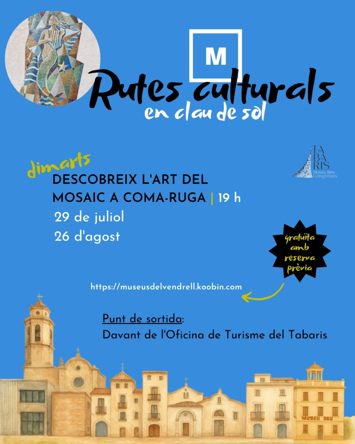 RUTAS CULTURALES - DESCUBRE EL ARTE DEL MOSAICO EN COMA-RUGA 23