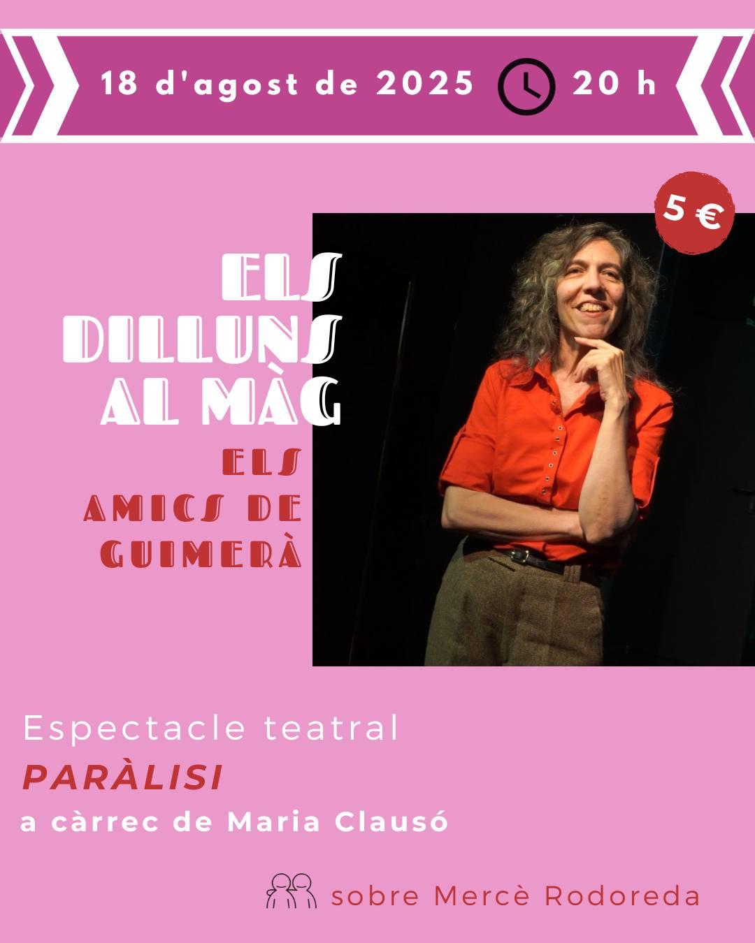 LOS LUNES AL MÀG - ESPECTÁCULO POÉTICO Y TEATRAL 27