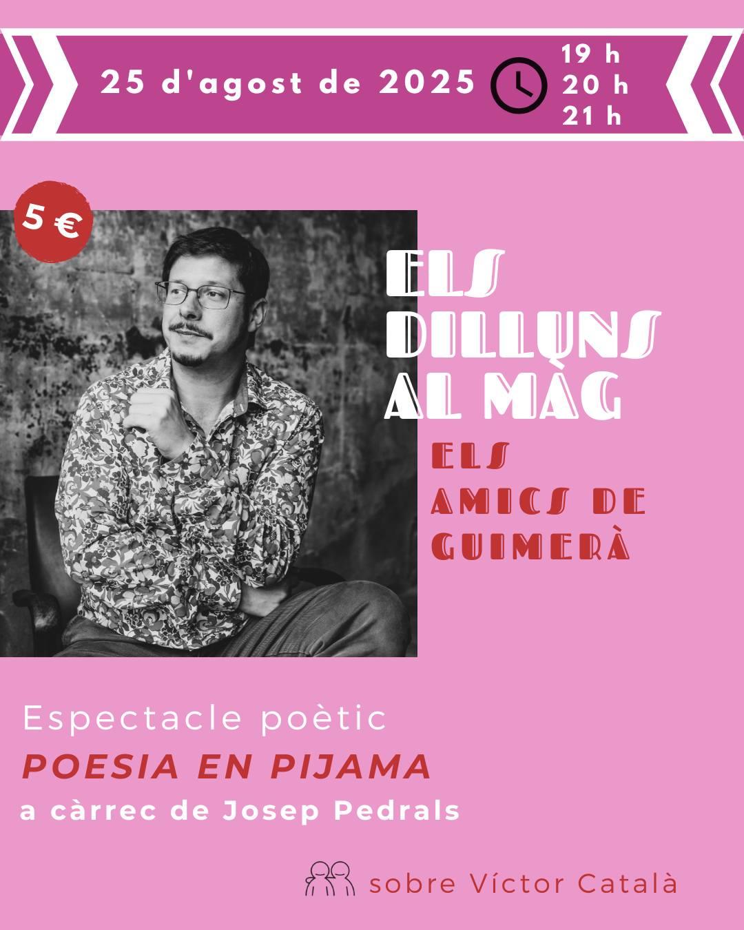 ELS DILLUNS AL MÀG - ESPECTACLE POÈTIC 23