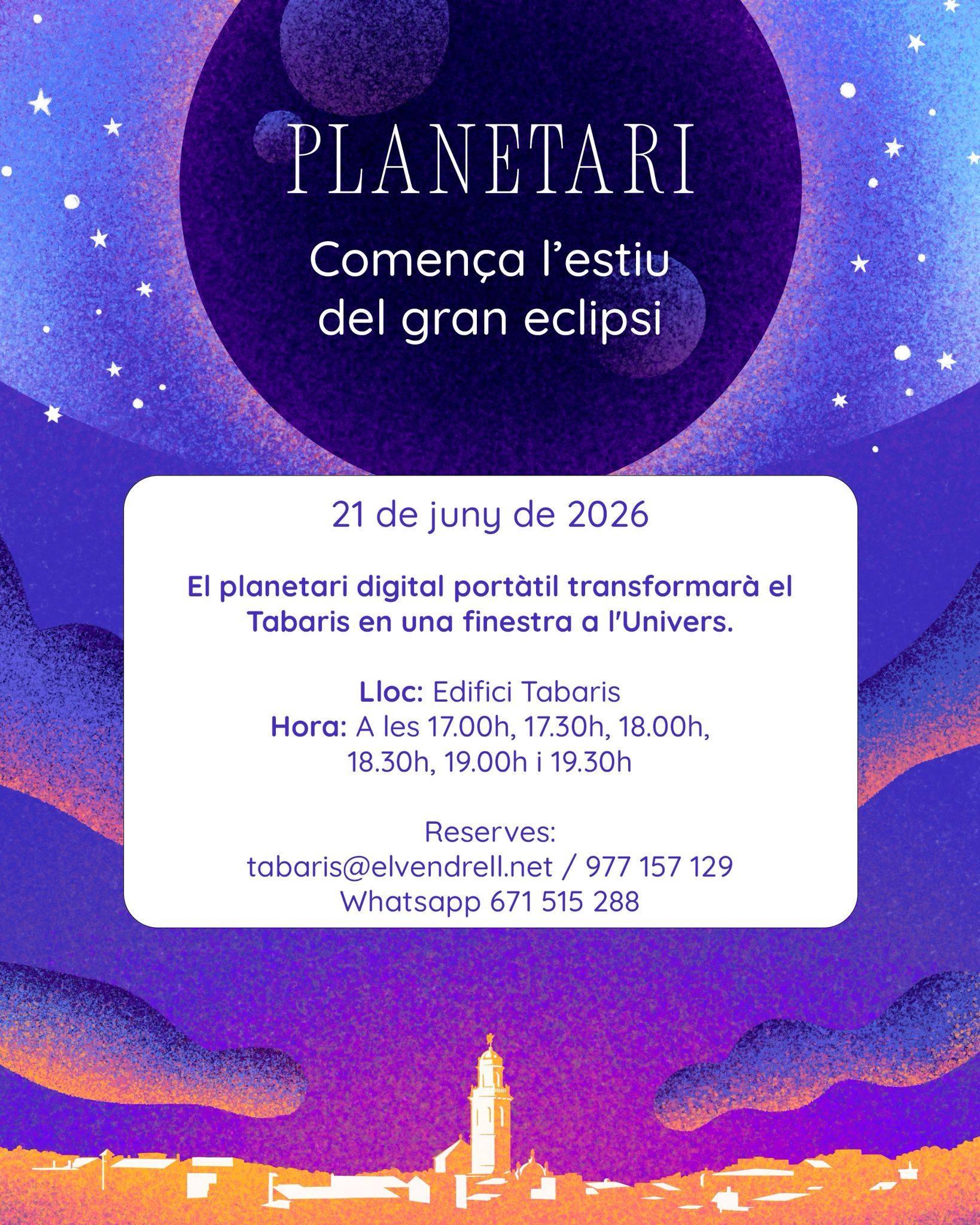 PLANETARI - COMENÇA L'ESTIU DEL GRAN ECLIPSI 23
