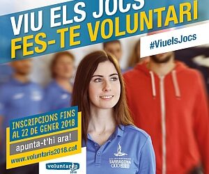 Viu els Jocs Mediterranis Tarragona 2018 des del voluntariat