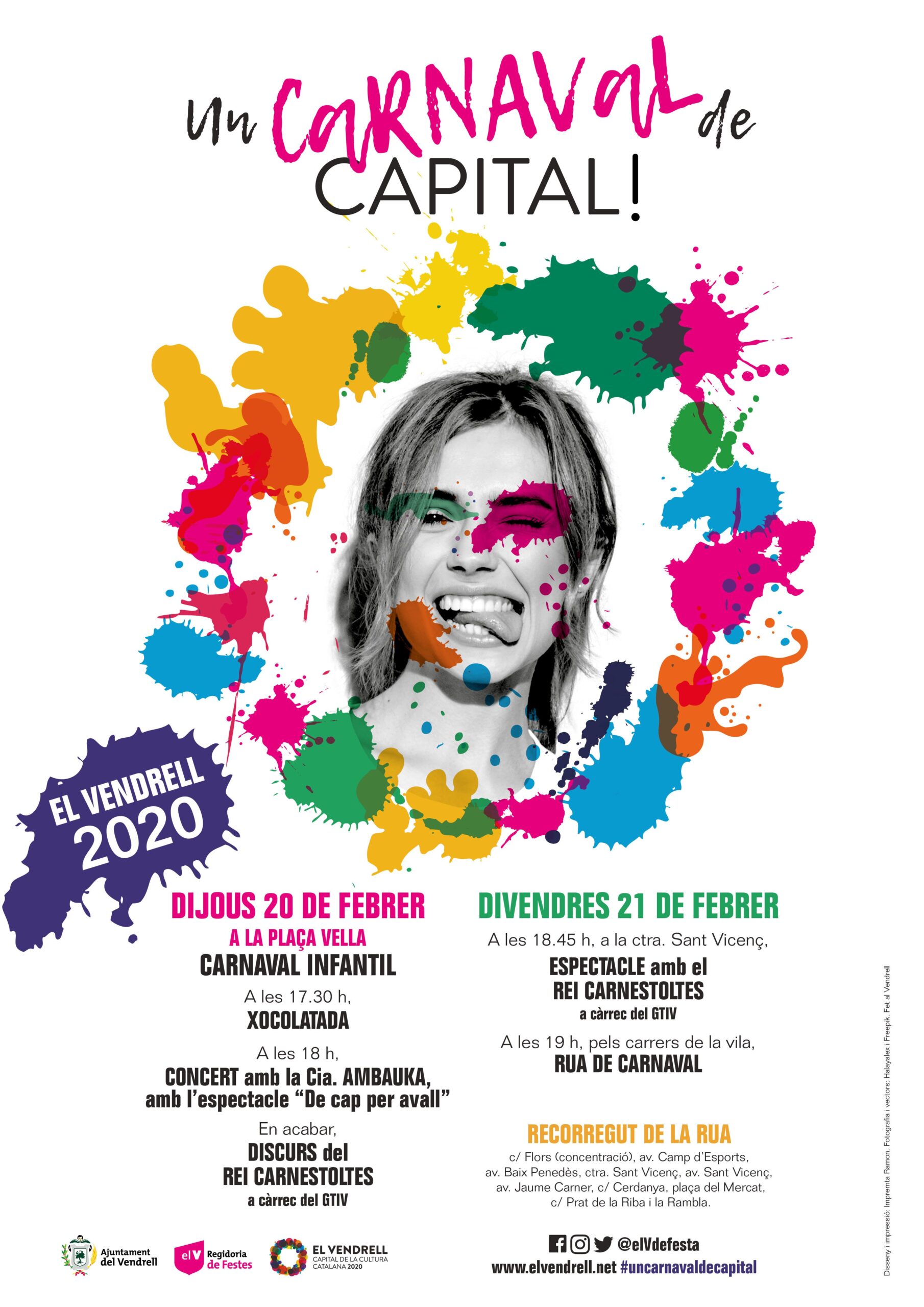 El Vendrell, listo para disfrutar de un Carnaval de Capital!