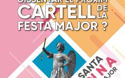 Los Administradores de Santa Ana dan a conocer los criterios de selección para la imagen gráfica de la Fiesta Mayor 2020