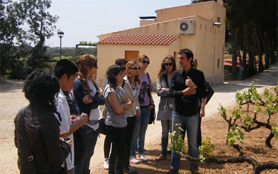 ALUMNOS DE LA ESCUELA UNIVERSITARIA DE LÉRIDA VISITAN EL VENDRELL