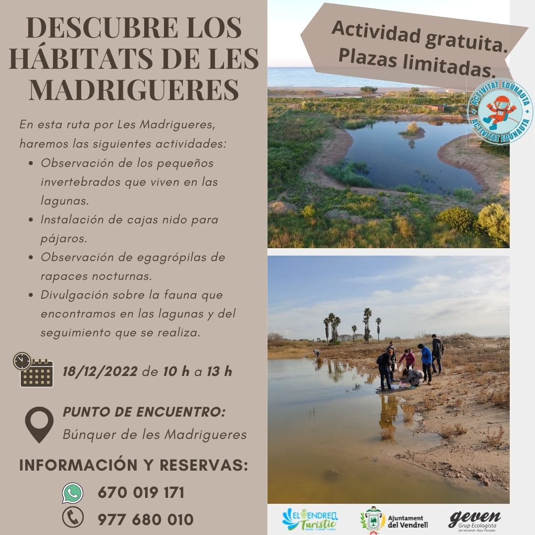 DESCUBRE LOS HÁBITATS DE LAS MADRIGUERES 29
