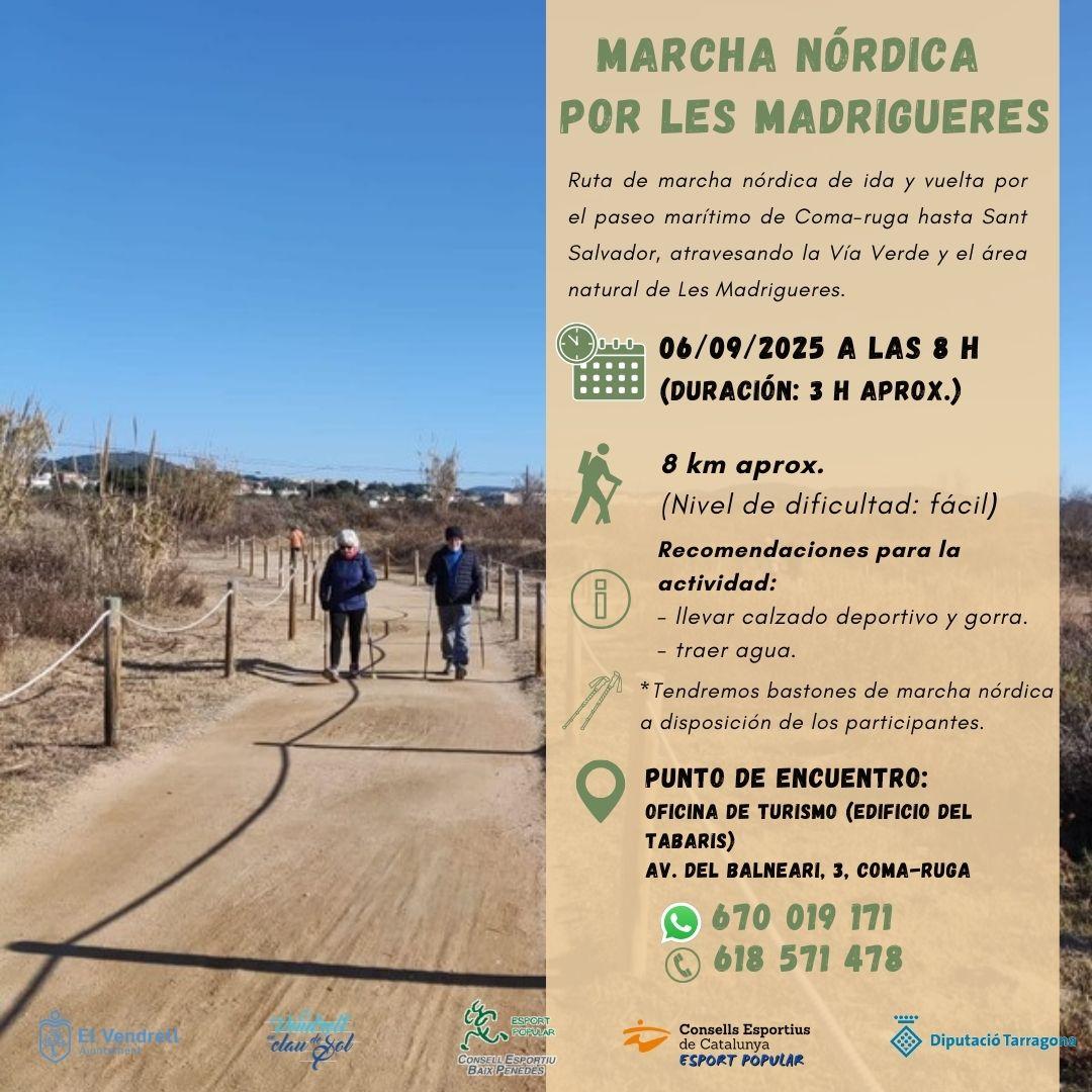 MARCHA NÓRDICA POR LES MADRIGUERES 33