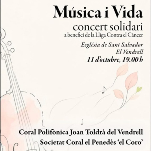 MÚSICA I VIDA CONCERT SOLIDARI 21