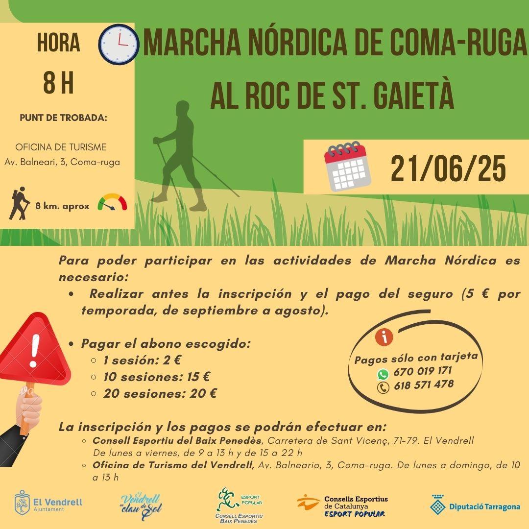 MARXA NÒRDICA DE COMA-RUGA AL ROC DE ST. GAIETÀ 29