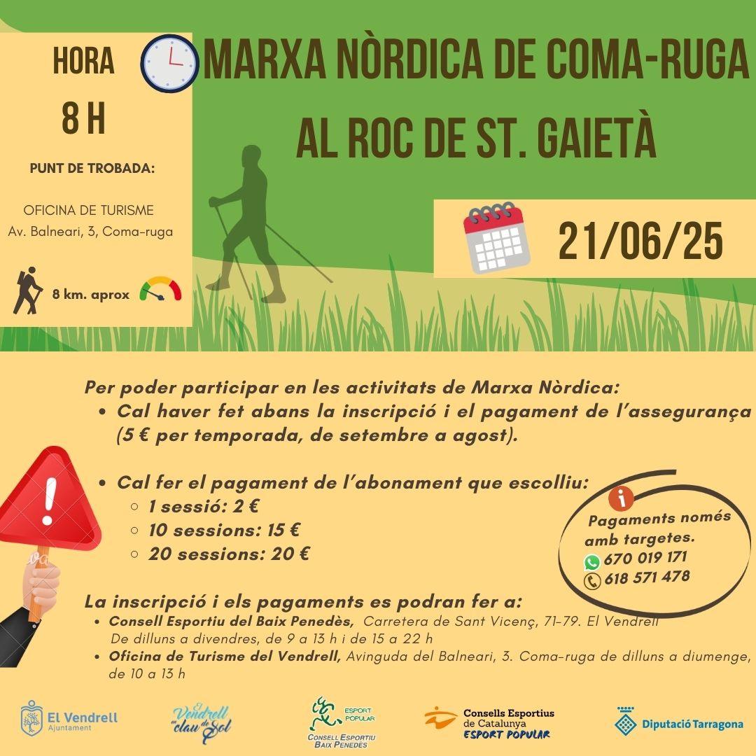 MARXA NÒRDICA DE COMA-RUGA AL ROC DE ST. GAIETÀ 27