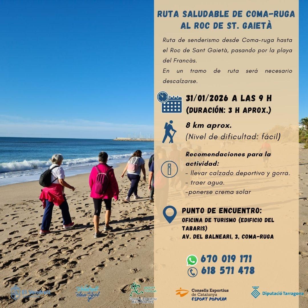 RUTA SALUDABLE DE COMA-RUGA AL ROC DE ST. GAIETÀ 21