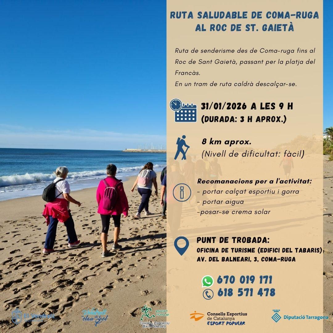 RUTA SALUDABLE DE COMA-RUGA AL ROC DE ST. GAIETÀ 19