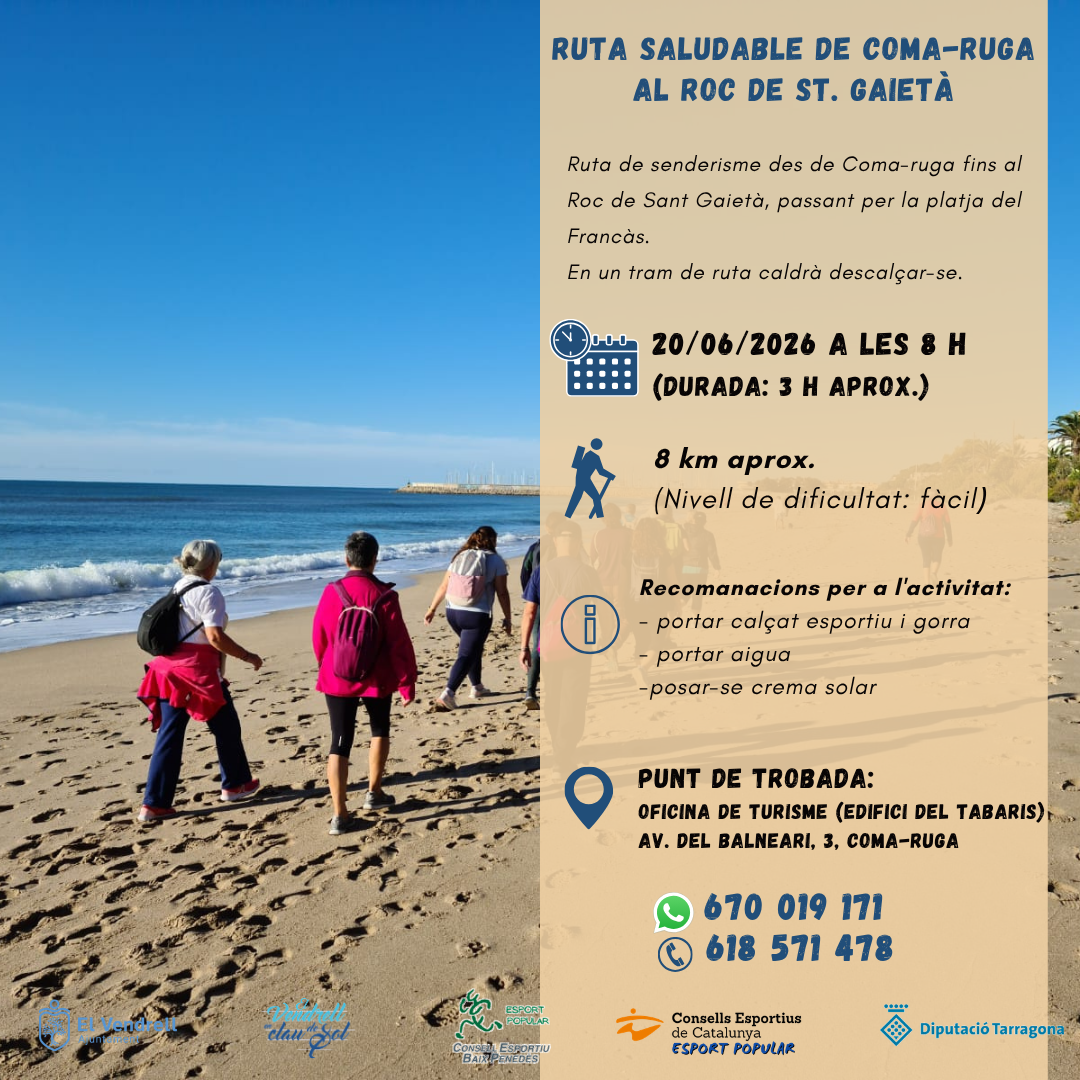 RUTA SALUDABLE DE COMA-RUGA AL ROC DE ST. GAIETÀ 25