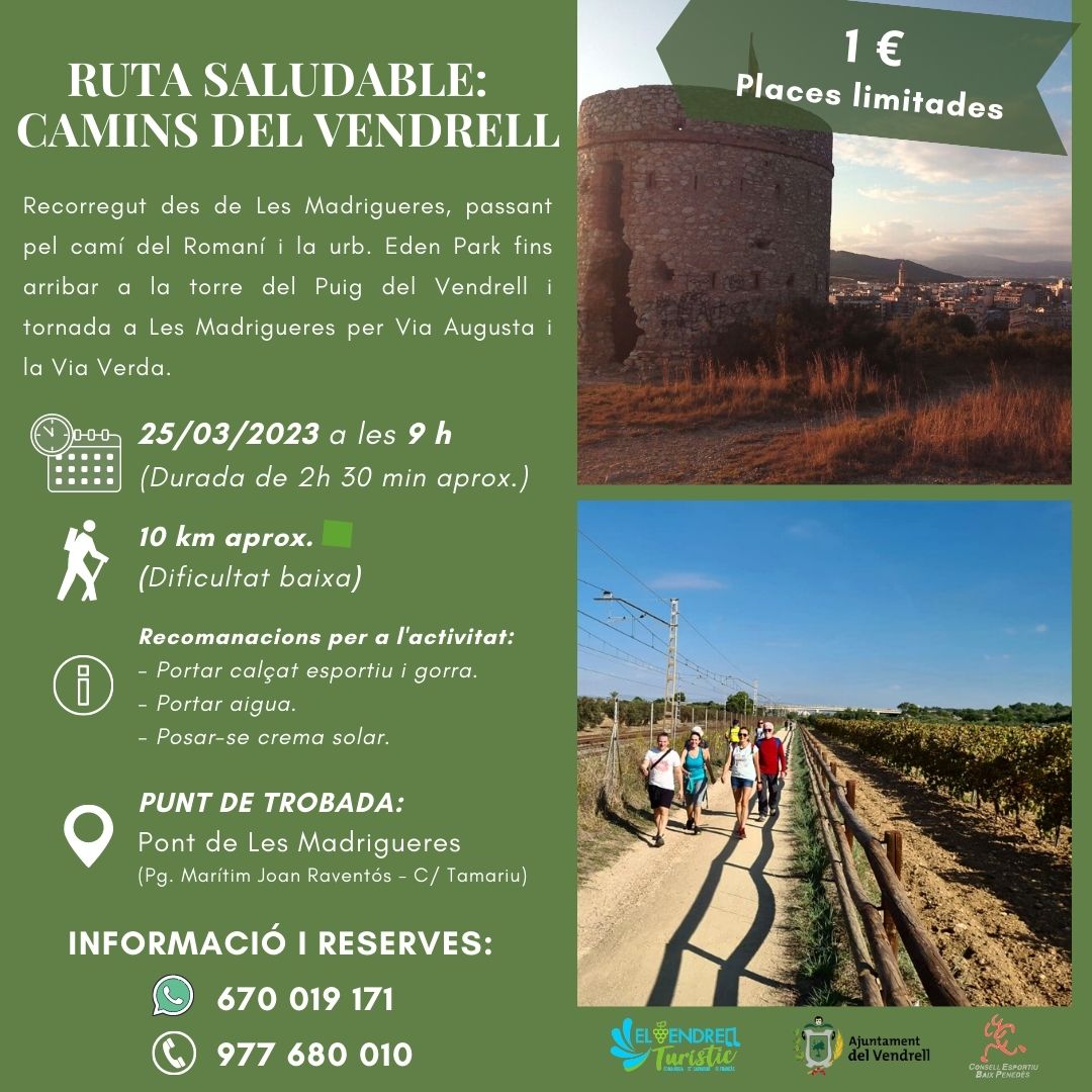 GESUNDE ROUTE: CAMINS DEL VENDRELL 27