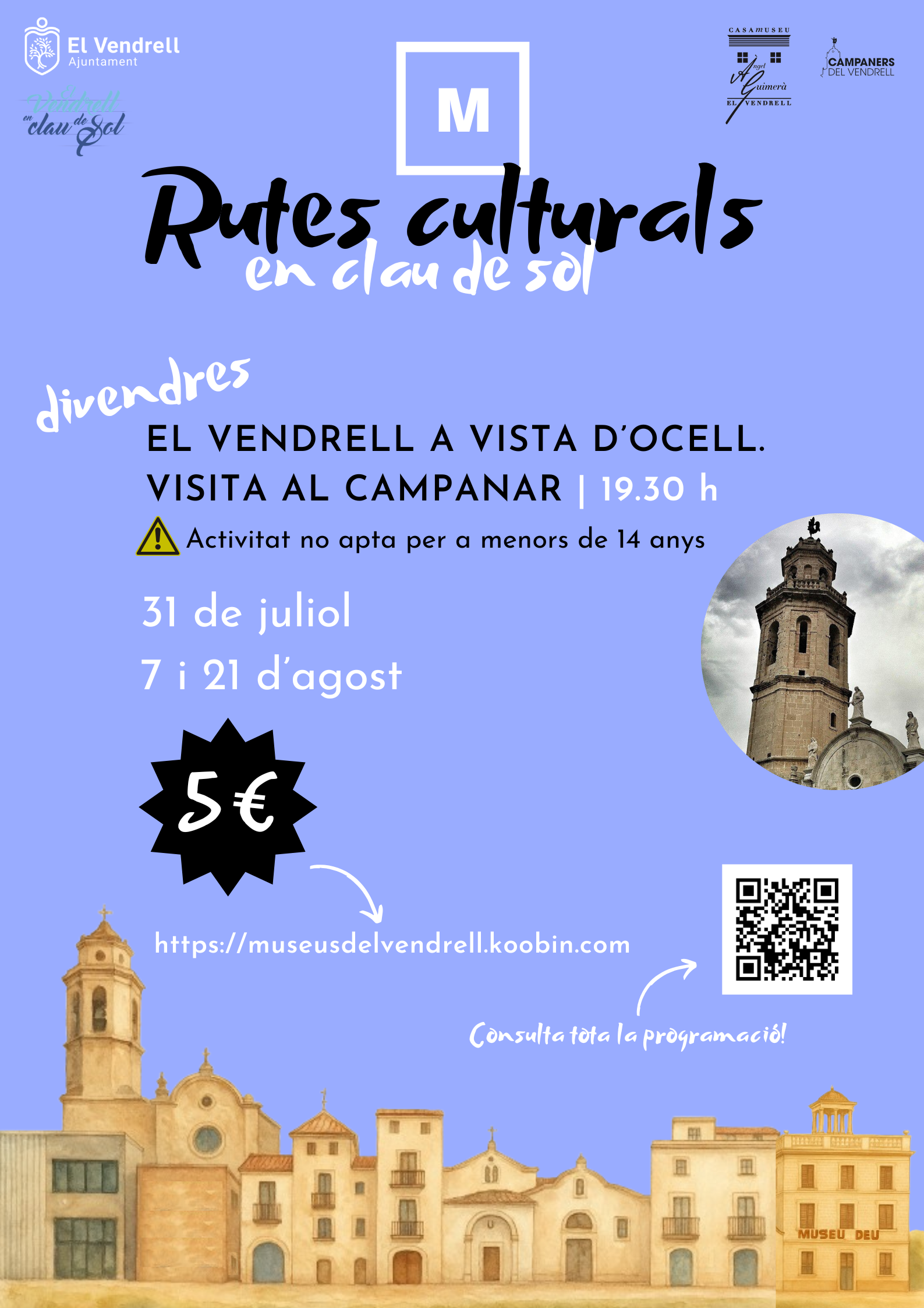 EL VENDRELL A VISTA D'OCELL. VISITA AL CAMPANAR 19