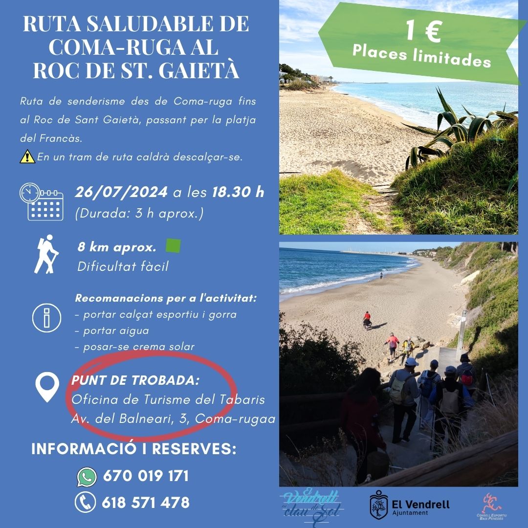 RUTA SALUDABLE DE COMA-RUGA AL ROC DE SANT GAIETÀ 27