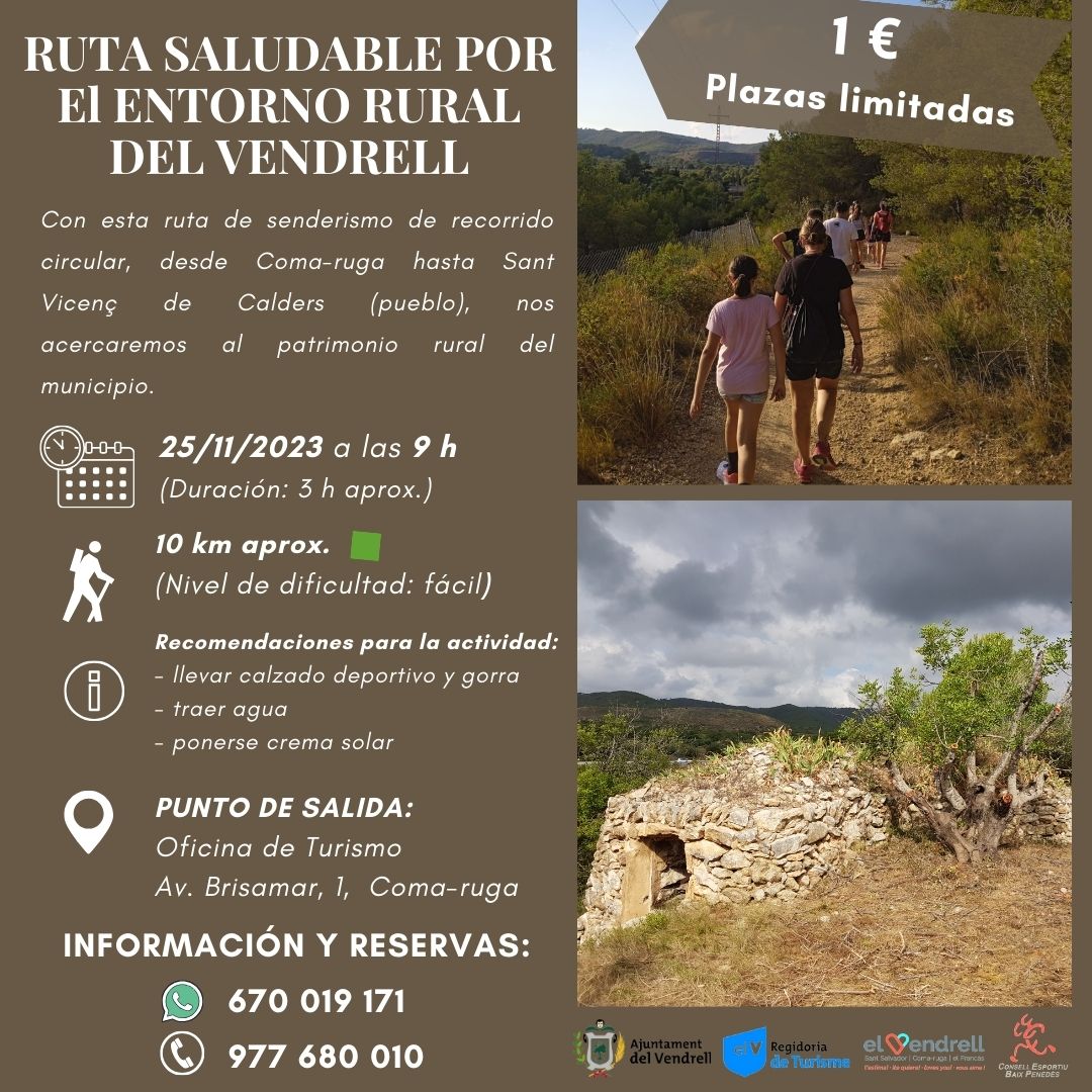 GESUNDE ROUTE DURCH DIE LÄNDLICHE UMGEBUNG VON VENDRELL 27