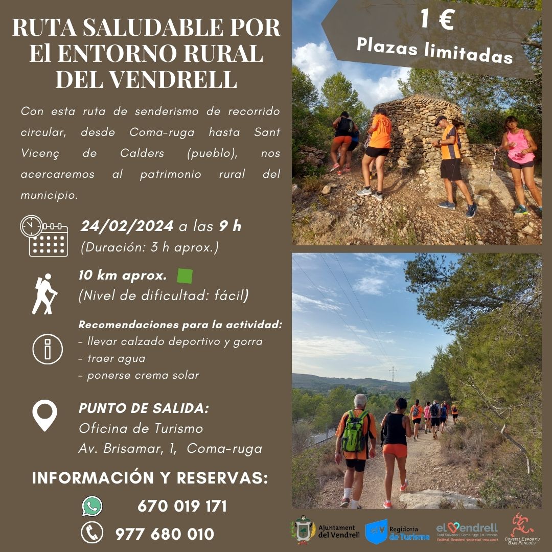 RUTA SALUDABLE PER L'ENTORN RURAL DEL VENDRELL 29