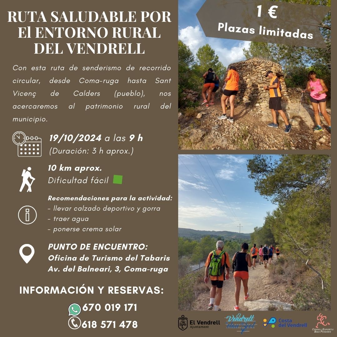 RUTA SALUDABLE POR EL ENTORNO RURAL DEL VENDRELL 29