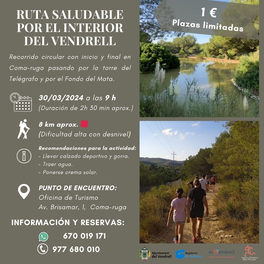RUTA SALUDABLE POR EL INTERIOR DEL VENDRELL 29