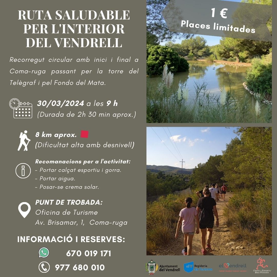 RUTA SALUDABLE POR EL INTERIOR DEL VENDRELL 27