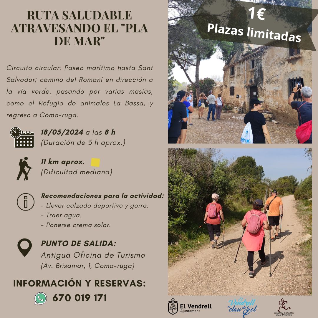 RUTA SALUDABLE TRAVESSANT EL PLA DE MAR 29