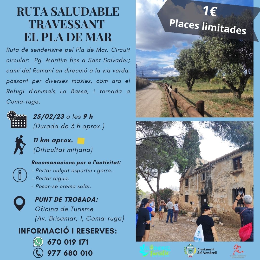 RUTA SALUDABLE TRAVESSANT EL PLA DE MAR 27