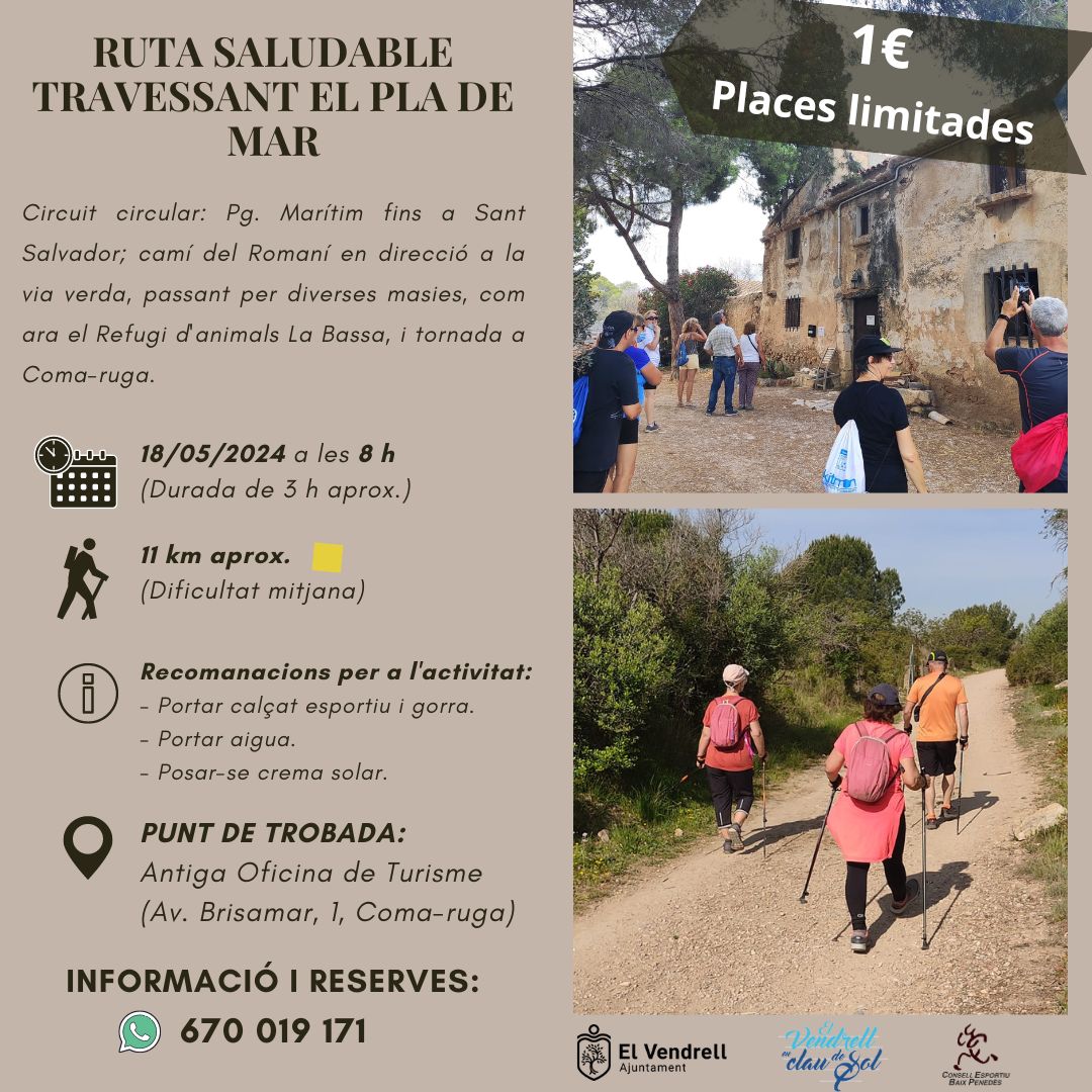 RUTA SALUDABLE TRAVESSANT EL PLA DE MAR 27