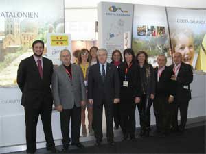 The Vendrell is promoted in the fair of tourism of Berlin