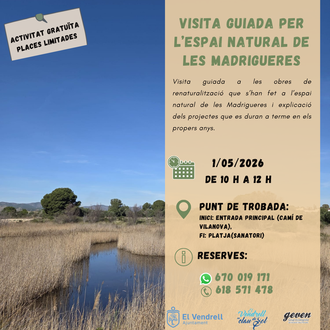 VISITA GUIADA PER L'ESPAI NATURAL DE LES MADRIGUERES 27