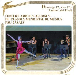 CONCERT AMB ELS ALUMNES DE L'ESCOLA MUNICIPAL DE MÚSICA PAU CASALS 48 CONCERT AMB ELS ALUMNES DE L'ESCOLA MUNICIPAL DE MÚSICA PAU CASALS 47