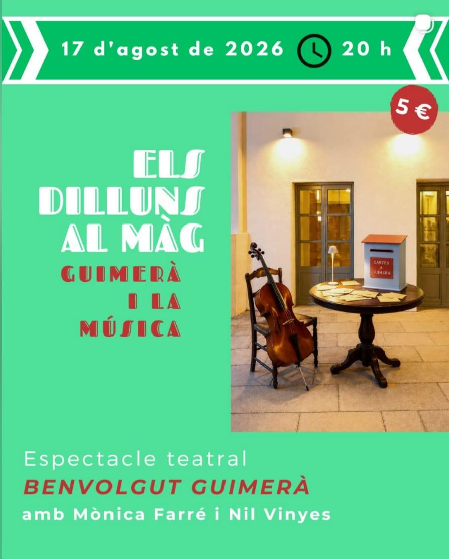 ELS DILLUNS AL MÀG - BENVOLGUT GUIMERÀ 19