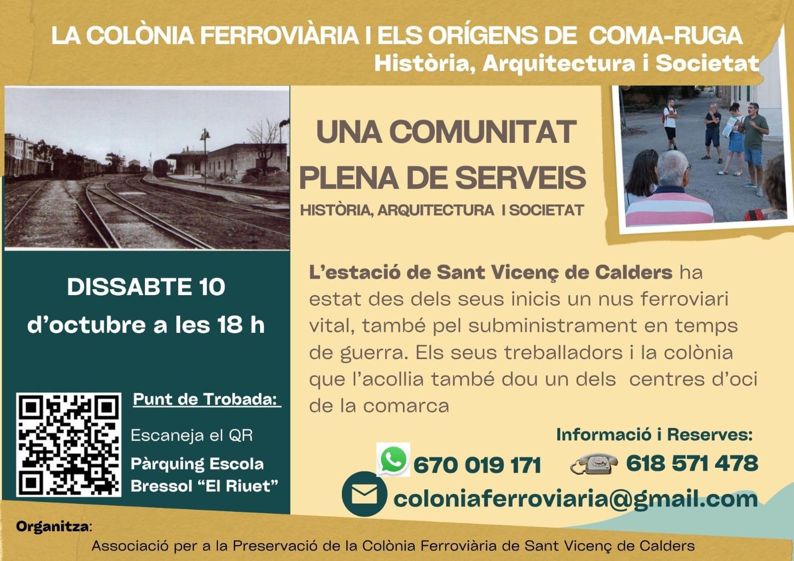 LA COLÒNIA FERROVIÀRIA I ELS ORIGENS DE COMA-RUGA 23